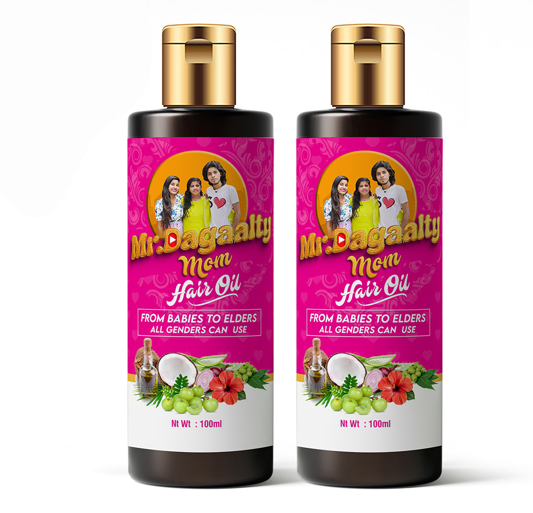 Mom's Hair Oil 100ml pack of 2